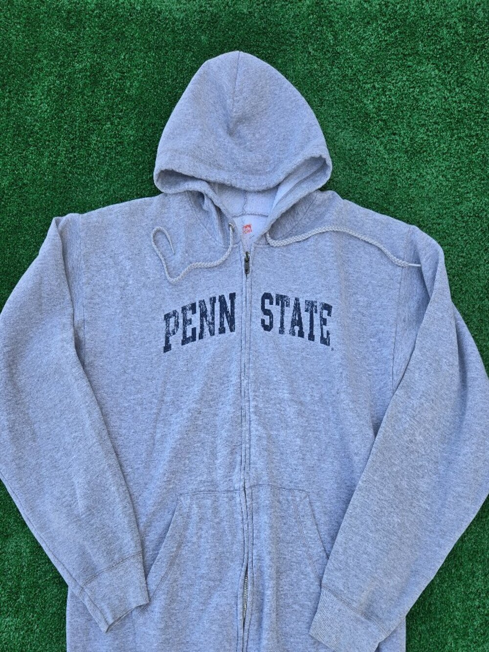 Penn State Nittany Lions full zip up hoodie gray